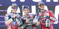 Bild zum Inhalt: Erster MotoGP-Titel für Jorge Martin: Fahrerkollegen zollen Respekt